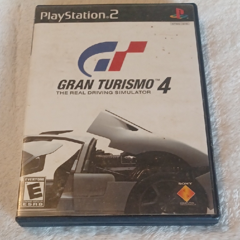 Sony PlayStation 2 Gran Turismo 4 - White and Black